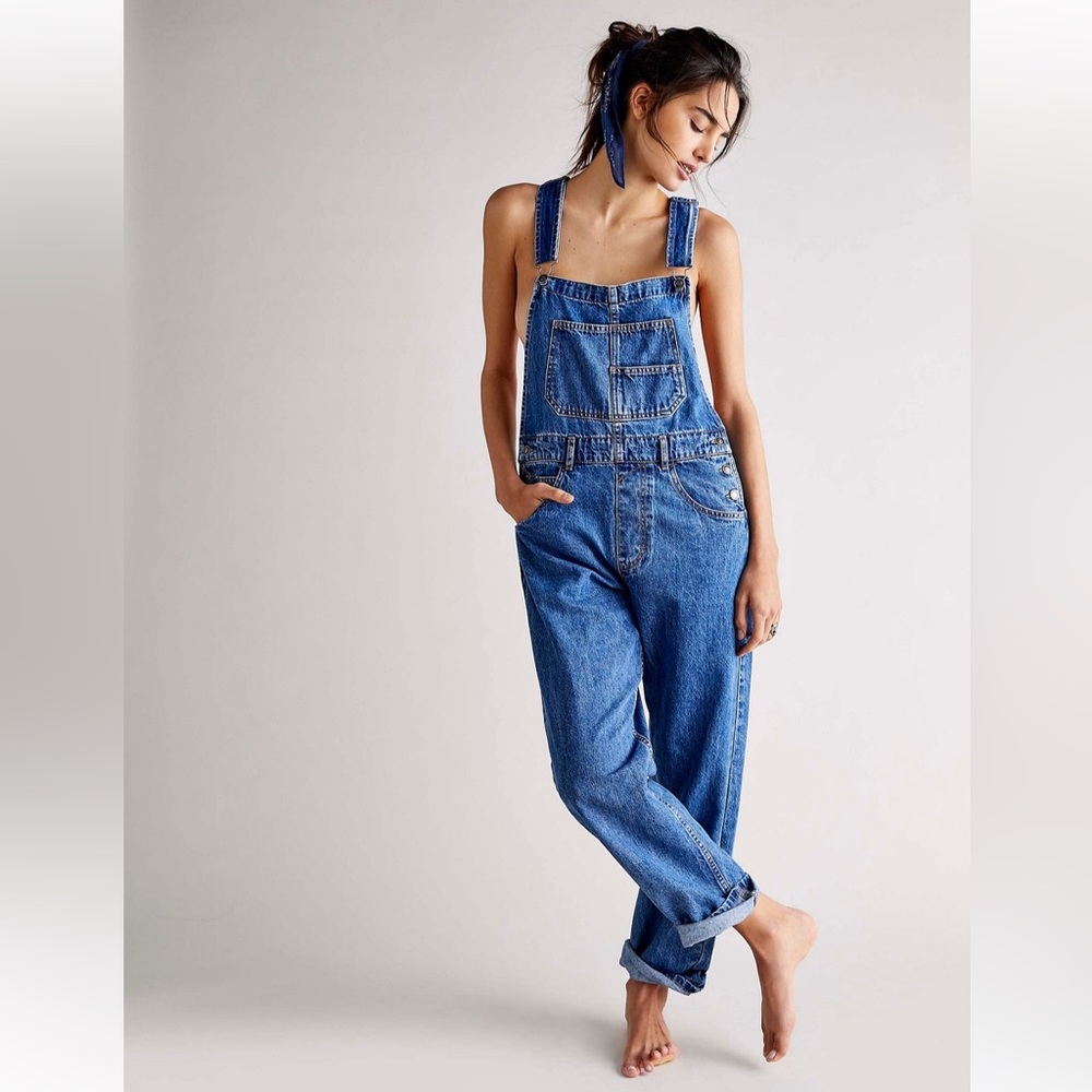 Free people Ziggy overalls